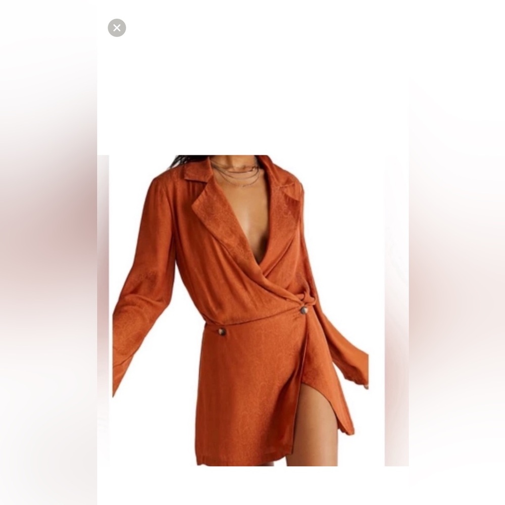 Free People Simone Dress in Cinnaber SZ Small